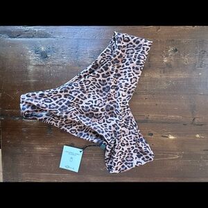 Skatie Leopard Print Bikini Bottom